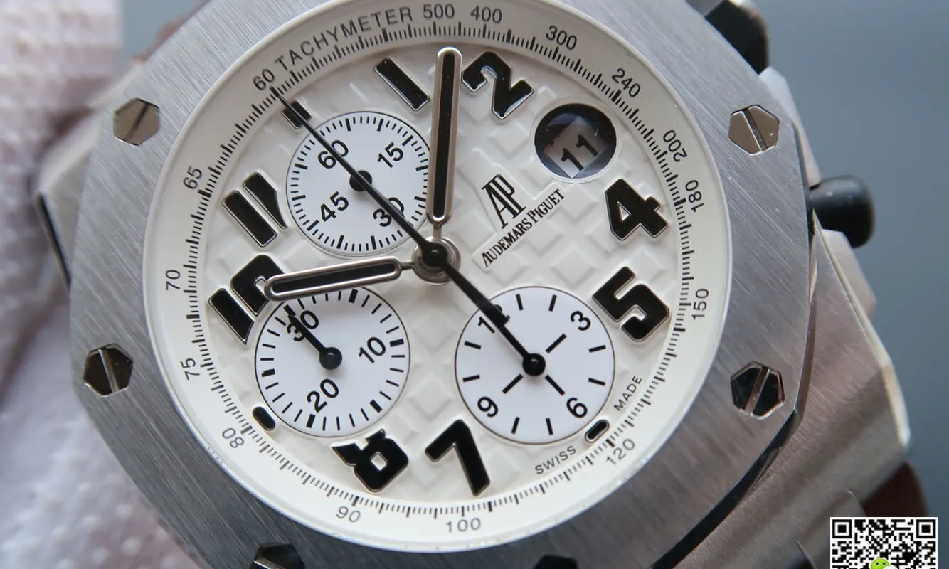 Audemars Piguet Royal Oak Offshore 26170ST.OO.D091CR.01 JF Factory 1:1 Best Edition Replica Watch White Dial